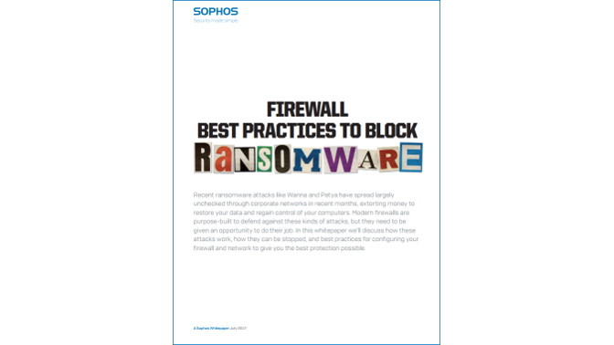 Firewall Ransomware Sophos WP