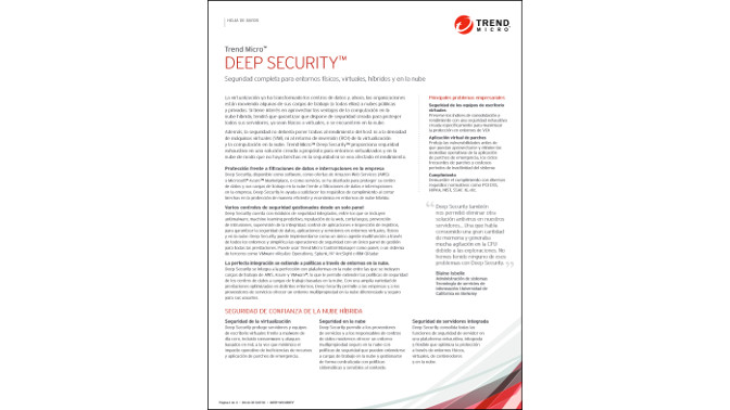 Trend Micro Deep Security