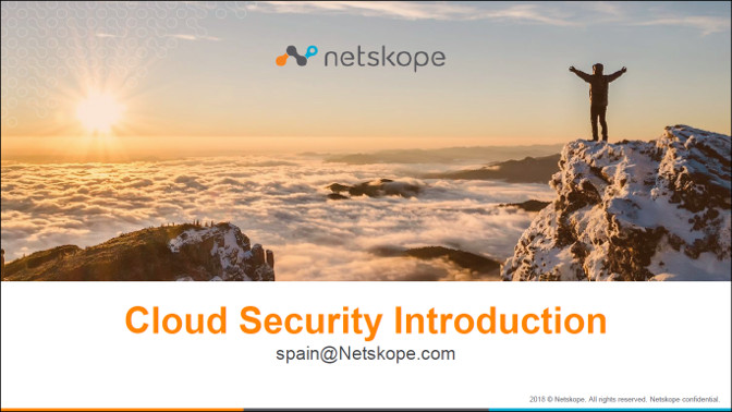 PPT Cloud - Netskope