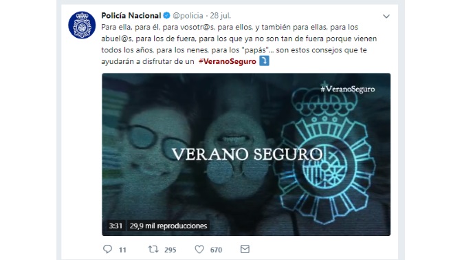 policia - verano seguro