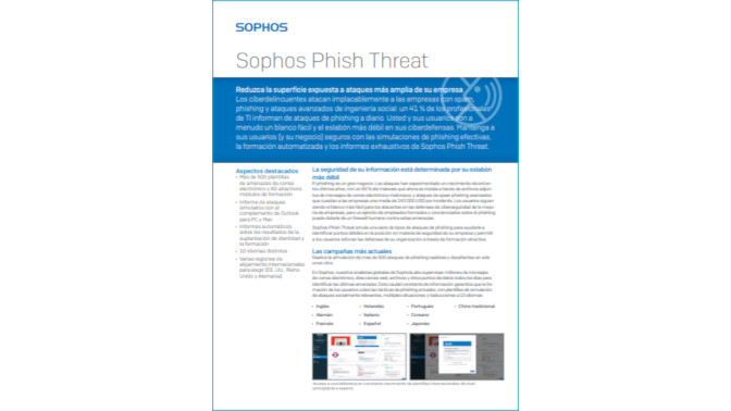 sophos phish threat