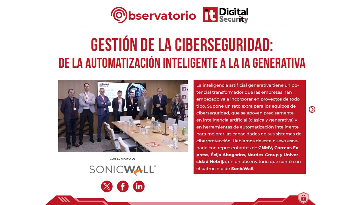 Observatorio_Gestion ciberseguridad